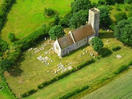 1. St Mary - the graveyard from the North West